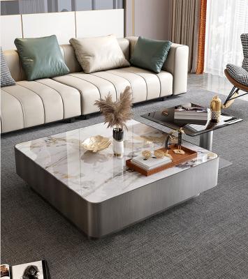 China Wholesale Extendable Chinese Luxury Modern Marble Top Center Furniture Nordic Tea Lift Coffee Table Modern Tea Table for sale