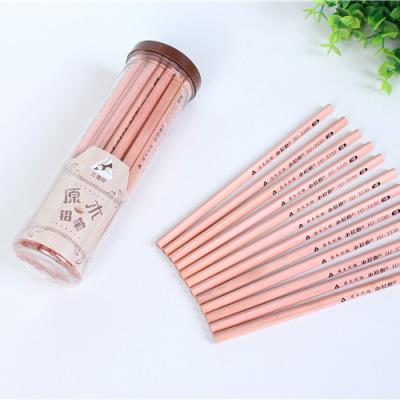 China office & School pencil softener wood, triangle bearing bar, 30 barrel HB natural wooden pencils are suitable for drawing and writing. for sale