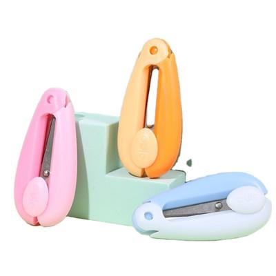 China Mini Office Stationery Set Minimalist Design Office Supplies Ergonomic Convenient Personality Mini Scissors for sale