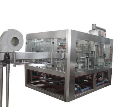 China PET Bottle Carbonated Beverage Filling Machine , 3 In 1 Carbonated Water Filling Machine for sale