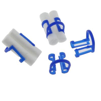 China New Arrival LYU01009 Dental Regional Cotton Roll Holder Plastic Dental Clip for sale