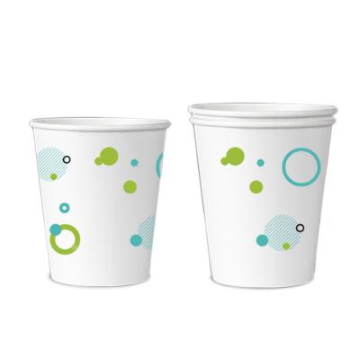 China Hot Drinking Paper Container 100% Compostable Disposable Biodegradable Coffee Cups 8oz 10oz 12oz for sale