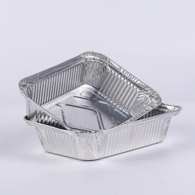 China Food New Product Lunch Tableware Container Place Aluminum Foil Take Out Baking Trays for sale