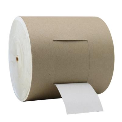 China Biodegradable Single PE Coated Craft Paper Roll 230gsm Paper Reel Cup Fan White Medium Bulk Paper Materials for sale