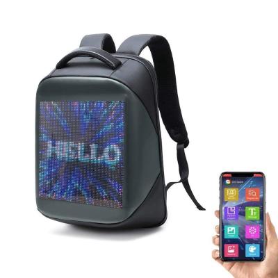 China Indoor/Outdoor Portable Light Weight Indoor/Outdoor Led Screen Digital Backpack LED Bag Outdoor Waterproof Signage LED Backpack for sale