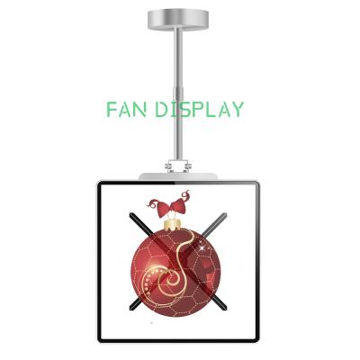 China Buildings Free Buildings Frida Glass 3D Holographic Fan Display With Group Control&Multi Modes Hologram Fan Movable For Advertising for sale