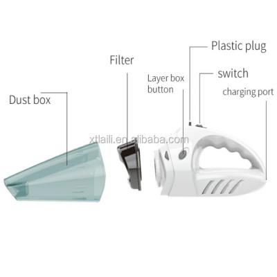 China High Suction RF380 Cord Core Cordless Car Wet Dry Wet Motor OB10 Portable Vacuum Cleaner / Anti-static Vacuum Cleaner for sale