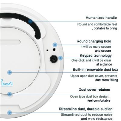 China Wet & Dry Robot Vacuum Mop Wet & Dry Cleaner, Floor Fast Scrubbing Automatically Mopping Cleaning Robot for sale