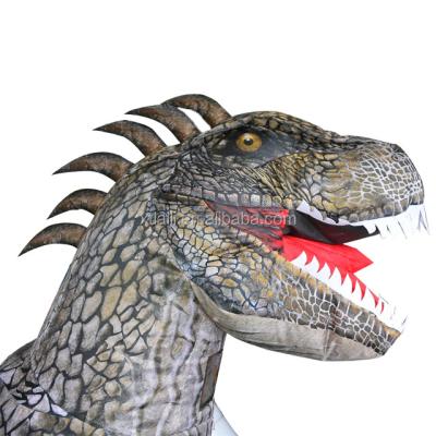 China 2020 durable goods/waterproof/fireproof/portable/high quality waterproof/fireproof/portable dinosaur inflatable costume for Jurassic Park for sale