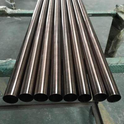 China Iron Curtain Rods Strong Bulk Antique 6m Copper Plated Steel Tubes Shrinking Each Piece And Packing In Standard Carton for sale