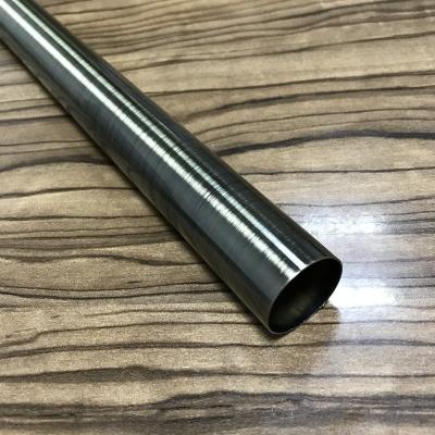 China Iron Curtain Strong Antique Brass Rods / High Quality Plated Steel Pole 25mm Tube for sale