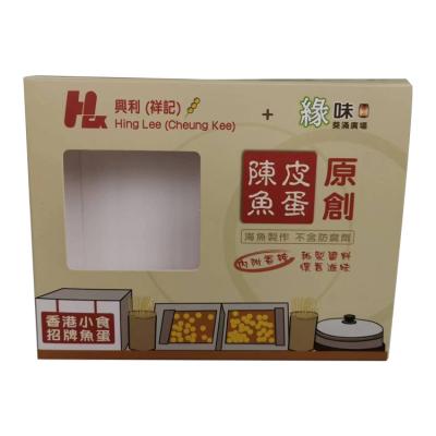 China custom printedornaments gift card food size product corrugated paper packing box for sale