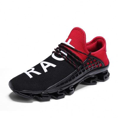 China New Fashion Breathable Male Sport Shoes Sneaker Mesh Light Running Shoes Men Breathable Sneaker Shoes for sale