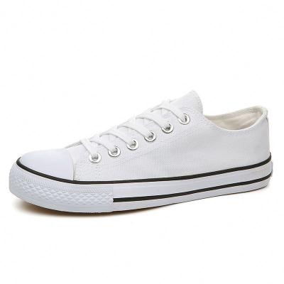 China Lowest Price Round Top Black Canvas Shoes Women Canvas Shoes Canvas Sneakers Men for sale