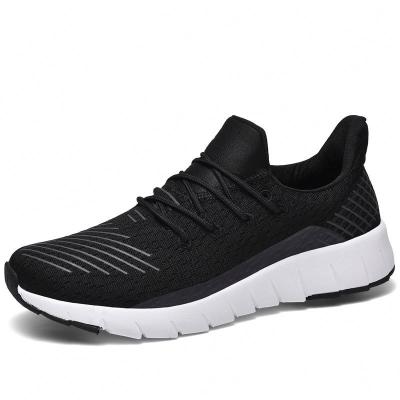 China Breathable Sport Ready To Ship Mens Knitted Shoes Sneaker OEM , Mens Fashion Sneakers Casual Shoes for sale