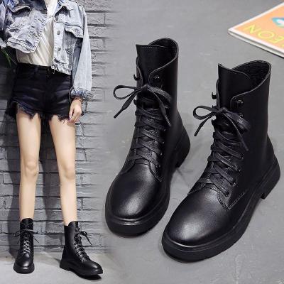 China Anti-Slippery Botas de Mujer Booties Madame Fall Fashionable Women Ankle Heel Boots Women Shoes Winter With Lowest Price for sale