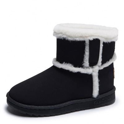 China Hot Sale Anti-slippery Botas Nieve Woman Boots New Arrivals Chelsea Wool Winter Boot Women 2019 for sale