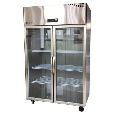 China Single-temperature Display Freezer Refrigeration Equipment By Fan Cooling For Supermarket for sale