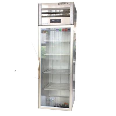 China Single-temperature supermarket display freezer home refrigeration equipment with all copper tube for sale