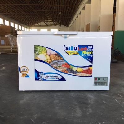 China Energy Saving Single-temperature Electric Mini Cheap Freezers With Two Compartments for sale