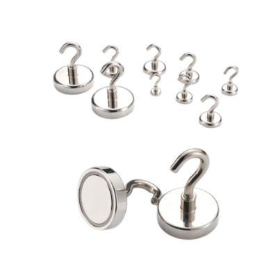 China 20hook Magnetic Hooks And Hooks High Quality Environment Friendly Magnetic Neodymium Hangers for sale