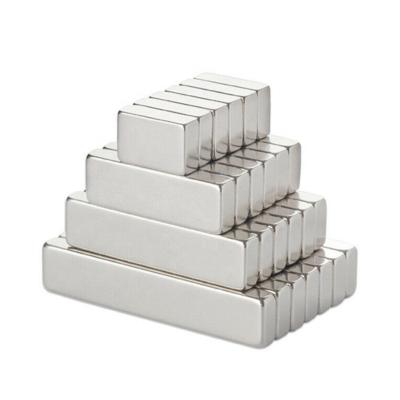 China Industrial Custom Rare Earth Magnet Block Magnet Industrial Neodymium N52 Rectangular Magnets for sale