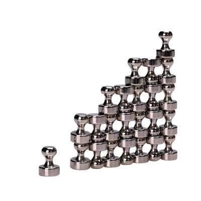 China Metal Neodymium Stainless Steel Metal Push Pin Magnet Desk for sale