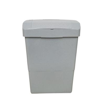 China Manufacturer ABS 22L Sustainable Plastic Top Sensor Automatic Sanitary Bins for sale