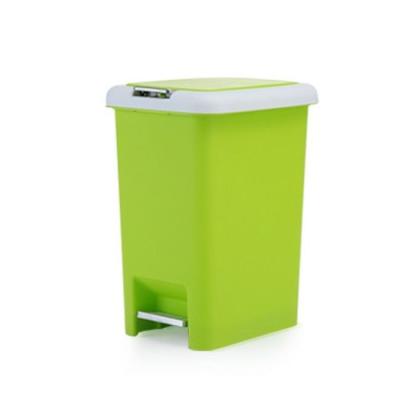 China China Manufacturer Cover Rolling Type Trash Cans With A Pedal Box Foot For Trash Can Press for sale