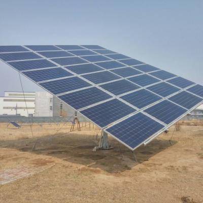 China Fast Installation Dual Axis Solar Tracker Biaxial Solar Tracking System for sale