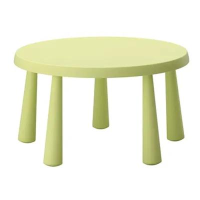 China Steel Concrete Garden set Round Shape colorful children Table Seat Plastic Mold For outdoor relaxing for sale