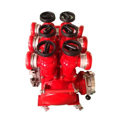 China Water Inlet Valve XHYXFire good quality cheap price made in china fire brigade connection fire hose splitter for sale