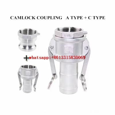 China Camlock couplings / camlock fittings / quick fittings / industrial hose couplings / water hose couplings for sale