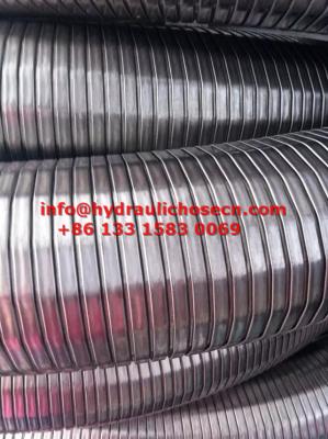 China SS304 Exhaust hose, flexible exhaust pipe, enginee exhaust hose, generator exhaust hose for sale