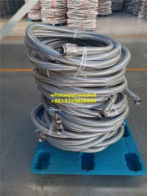 China Quick Coupling Connection Stainless Steel LNG Hose for Cryogenic Applications for sale