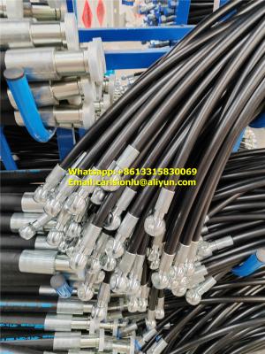 China Diameter 1/4 Inch High Pressure Hose with 2 High Tensile Steel Wire Braids Meets Or Exceeds SAE 100R2AT Certifications for sale