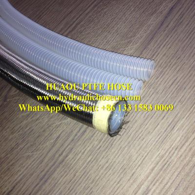 China PTFE hose /  hose / SAE 100 R14 hose / Chemical transfer hose / Chemical resistance hose for sale