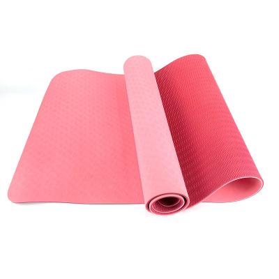 China Anti-Slip Durable Washable Waterproof Professional Custom Design Non-Slip Eco-Friendly Waist Printing Exercise Pad Fitness Tape Yoga Mat for sale