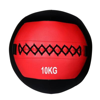 China Durable DELUXE Wholesale Wall Ball Cross Training Weighted 2-20kg PU Gym Exercise Medicine Balls for sale