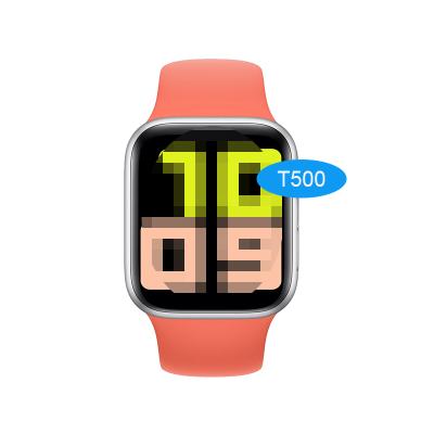 China Touch Screen BT Call T500 Watch Heart Rate Relojes Inteligentes Waterproof Apple Full Smart Phone Touch Screen Smartwatch for sale