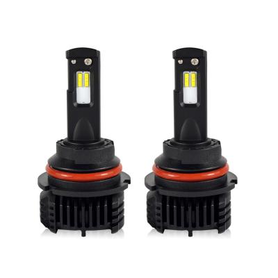 China Auto Lighting Systems Big Beam For Golf Headlights Bulb Without Carbus Update Led Light Car Led Headlamp 9004 P12 LED Headlight System for sale