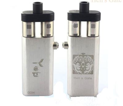 China 2015 New Design Dual Rda Mod Dual 18650 Battery Mod Hell's Gate Box Mod Vape for sale