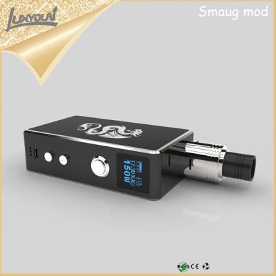 China Luxyoun 2014 New product coming powerful Smaug 150w box mod/wood box mod/ecig box mod for sale