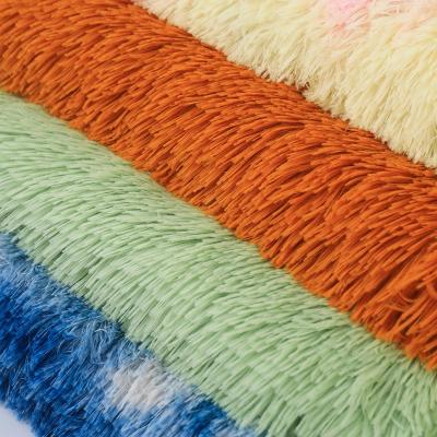 China Tear-resistant 100% Polyester 40mm Pile Height PV Plush Fabric For Blanket, Toy, Home Textile for sale