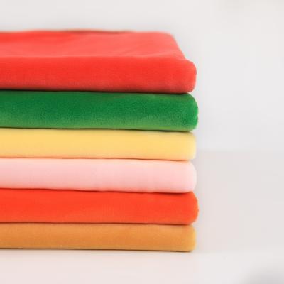 China Anti Pill 95% Polyester 5% Spandex Super Soft Fabric Brushed Fabric For Toys Pillows Shoes for sale