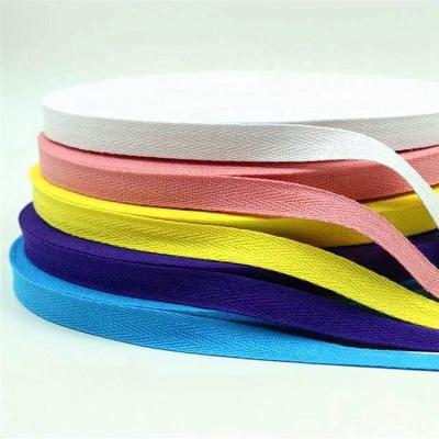 China Custom Solid Color Iridescent Sunjoy Chevron Cotton Wrapping Ribbon for sale