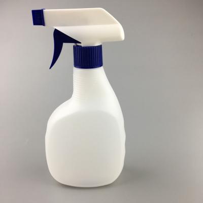 China Household Products 400ml 750ml 510ml HDPE Plastic Trigger Spray Bottle With All Plastic Spray Gun Plastic Bottle for sale