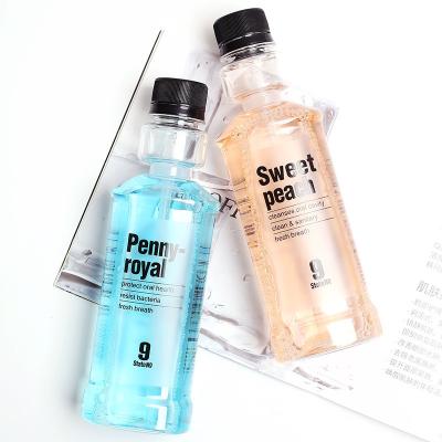 China Personal Care 250/300/500ml Custom Color Pet Mouthwash Bottle Plastic Mouthwash Bottle With Screw Cap for sale