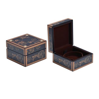 China Wholesale Custom Luxury Wooden Jewelry Box Handmade Made in China for sale