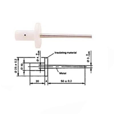 China IEC 61032 Test Probe 13 Long Test Pin Probe for Plastic Body and Stainless Steel Tip for sale